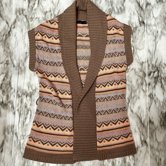 The Limited Sweaters - Limited Women’s Sz XS Shawl Collar Sweater Vest Soft Wool Alpaca Blend Warm Y2K